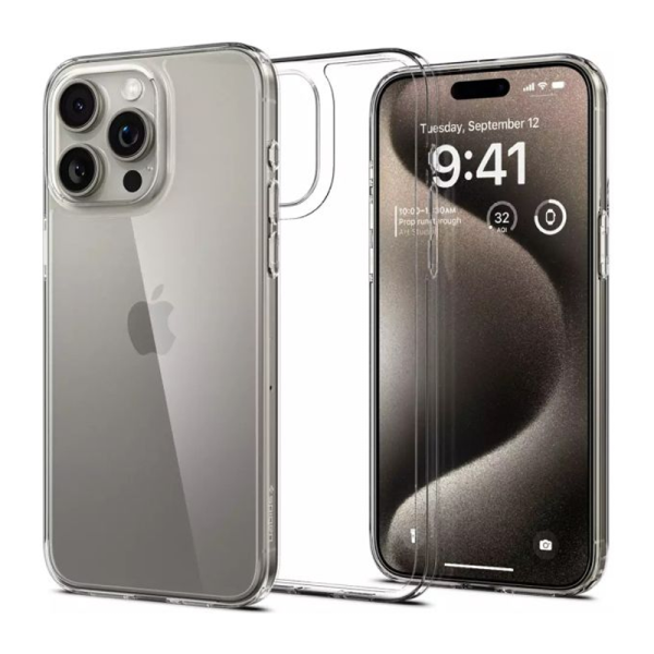 Spigen iPhone 15 Pro Airskin Hybrid Case Clear