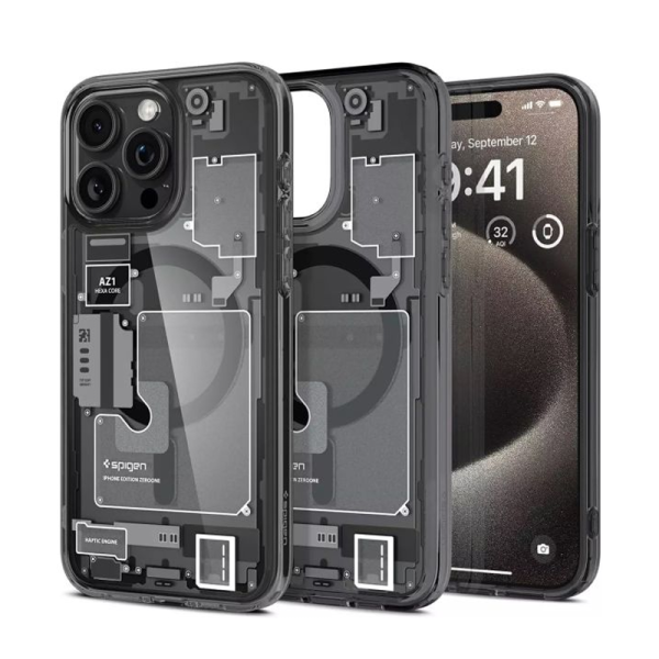 Spigen iPhone 15 Pro Ultra MagFit Case Zero One
