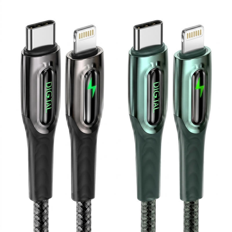 Usams US-SJ518 Type C To Lightning Smart Power-off Usams US-SJ518 Type C To Lightning Smart Power-off